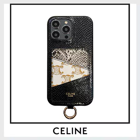 celine snake - print card - slot iphone case