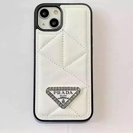 prada folded leather - grain iphone case
