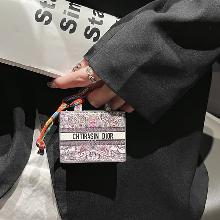 Dior tote bag - style AirPods case
