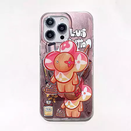 louis vuitton sunflower magnetic stand transparent iphone case
