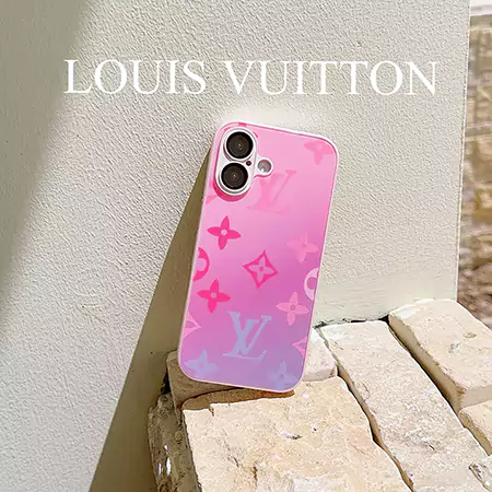 three - color gradient LV iPhone case