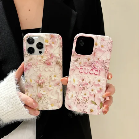 gucci floral pattern iphone case