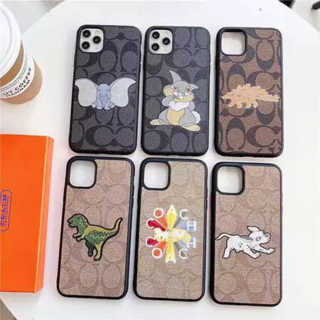coach animal print iphone 16/16pro/pro max case