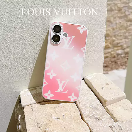 three - color gradient LV iPhone case