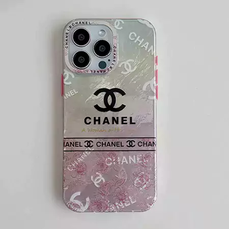 chanel metallic patterned iphone case