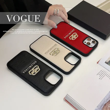 balenciaga leather - texture iphone case