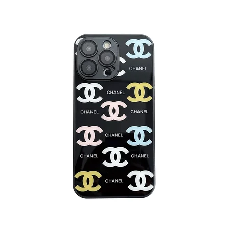 chanel letter print iphone case