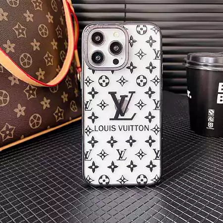 louis vuitton electroplated transparent iphone case