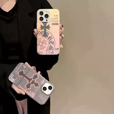 chrome hearts cross iphone case
