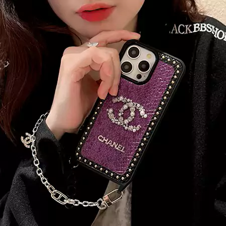 chanel snake skin rivet 4 - color bling iphone case