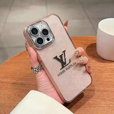 louis vuitton transparent glitter iphone case