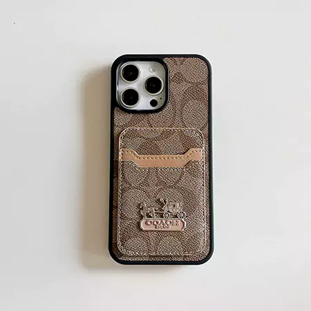 coach card - holder iphone case