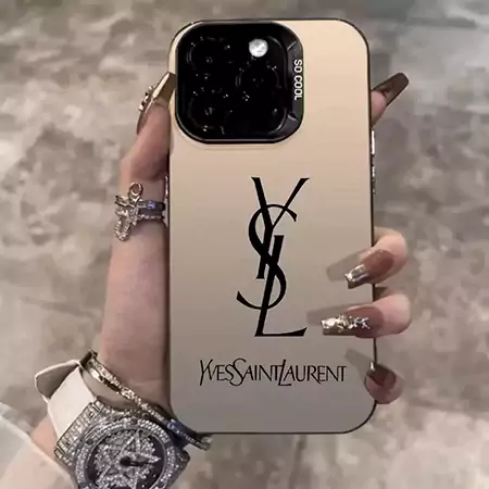 yves saint laurent logo iphone case