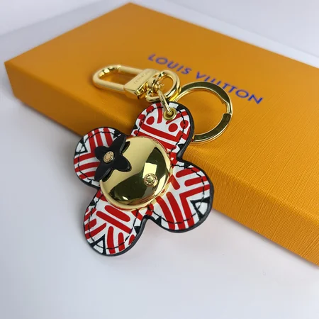 Louis Vuitton four - leaf clover keychain