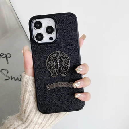chrome hearts cross iphone case
