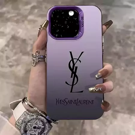 yves saint laurent logo iphone case