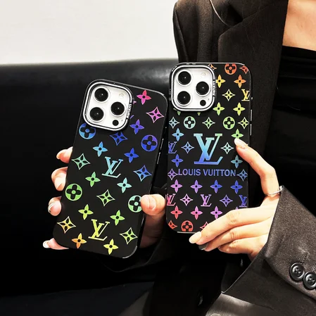 LV colorful monogram iPhone case