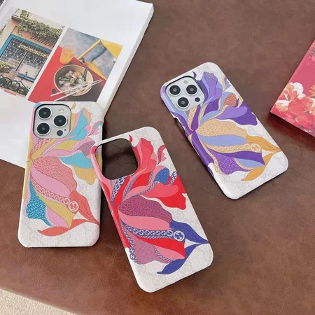 gucci abstract floral iphone case