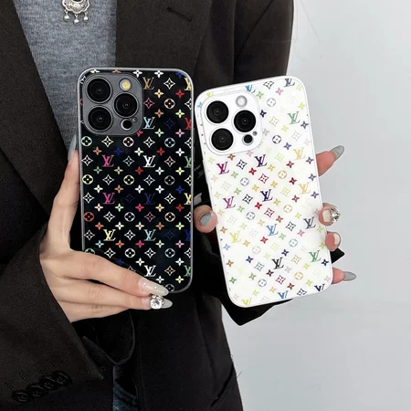 louis vuitton small logo letter print iphone case