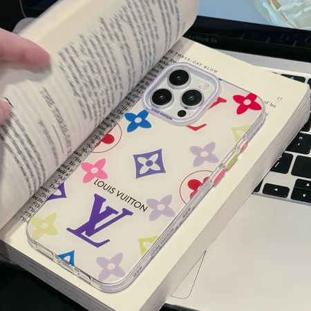 Solid - color creamy LV phone case