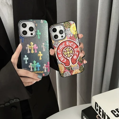 chrome hearts colorful denim iphone case