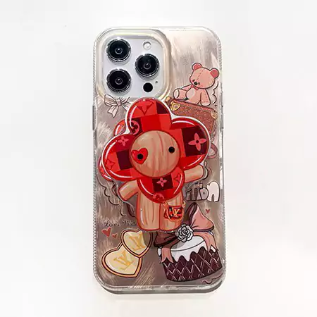 louis vuitton sunflower magnetic stand transparent iphone case