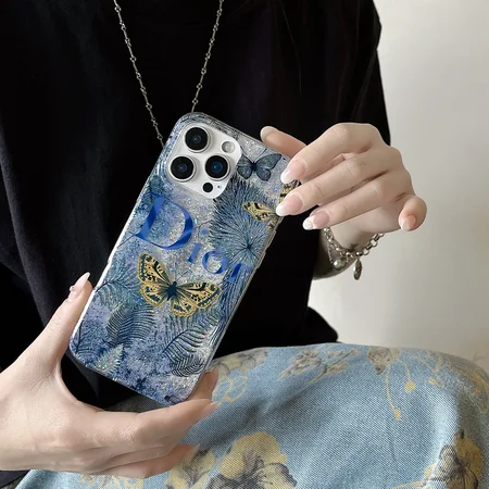 dior floral butterfly iphone case
