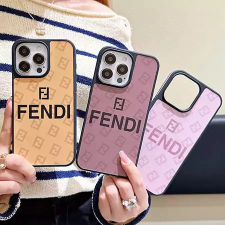 fendi ff tri - color iphone case
