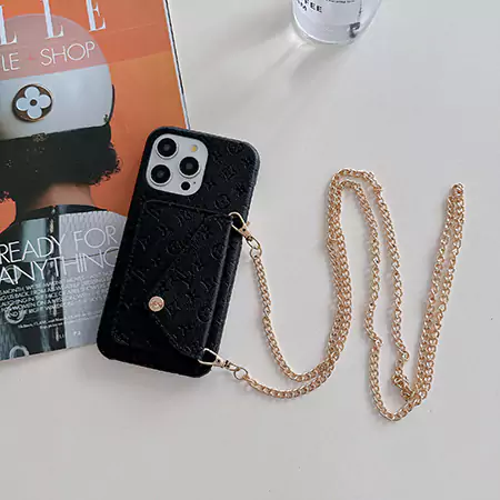 louis vuitton embossed bracelet - style card holder iphone case