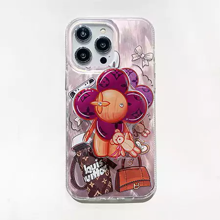louis vuitton sunflower magnetic stand transparent iphone case