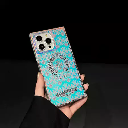 chrome hearts square laser iphone case