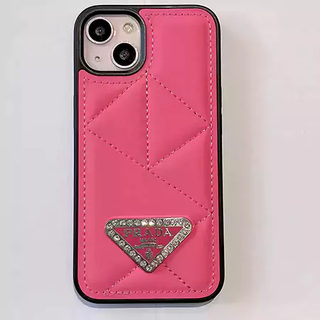 prada folded leather - grain iphone case