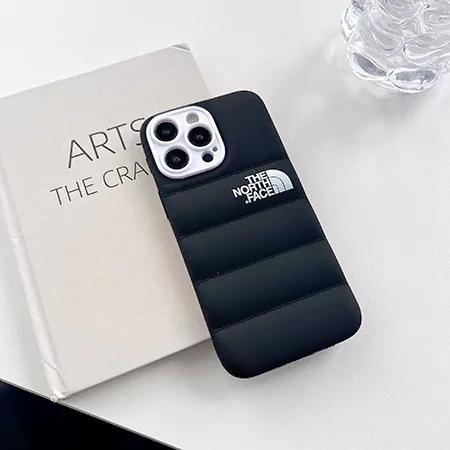 the north face multi - color down jacket inspired iphone case