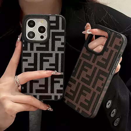 fendi monogram iphone case