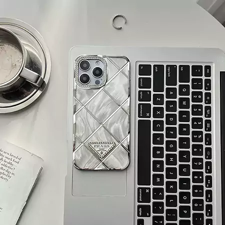 prada rhinestone - embellished quilted iphone case