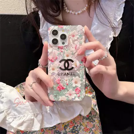 chanel ysl floral pattern iphone case