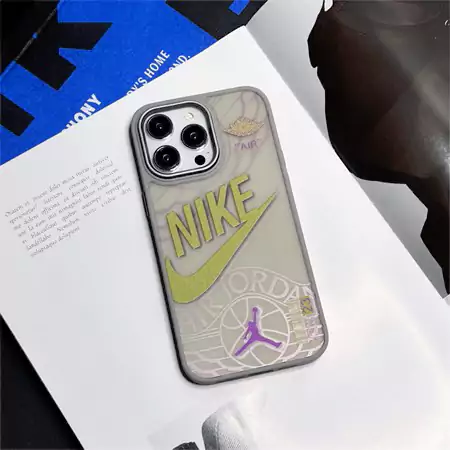 nike semi - transparent white iphone case