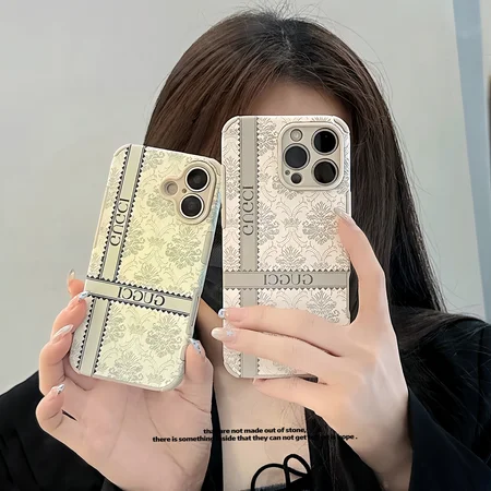 gucci leather textured stick on iphone case