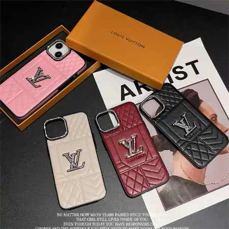 Louis Vuitton limited - edition quilted embossed iphone case with diamond - studded camera lens