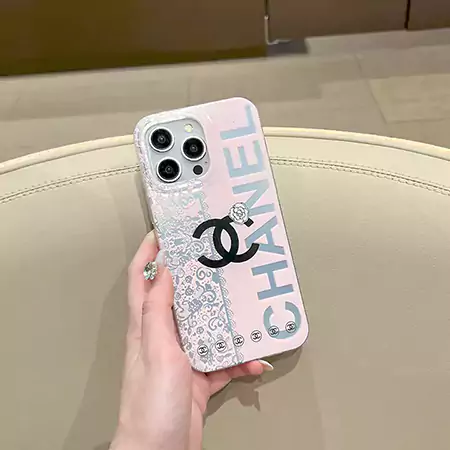 chanel silver based matte iphone case