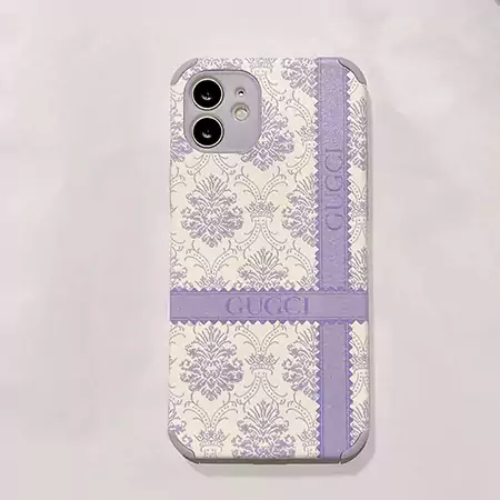 gucci classic monogram leather - grain iphone case