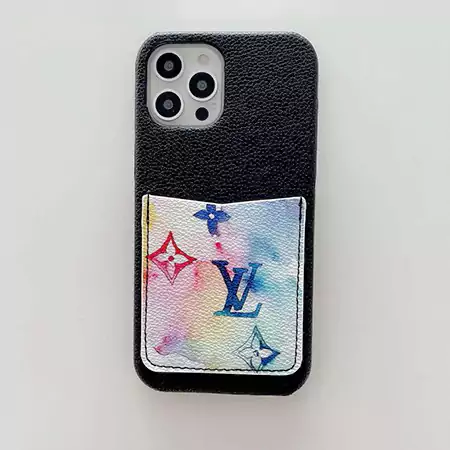 louis vuitton graffiti card holder iphone case
