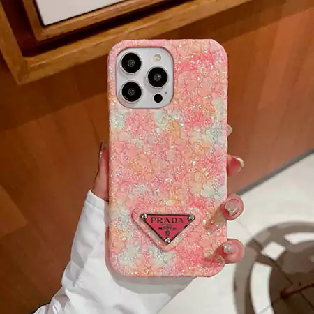 prada glitter lace trim iphone 16/16pro/pro max case