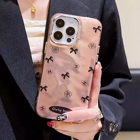 CHANEL pleated phone case