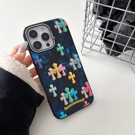 chrome hearts colorful iphone case