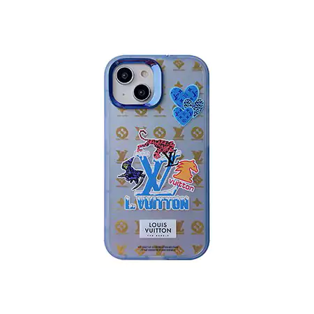 louis vuitton sunflower semi-transparent animal print stand iphone 16/16pro/pro max case