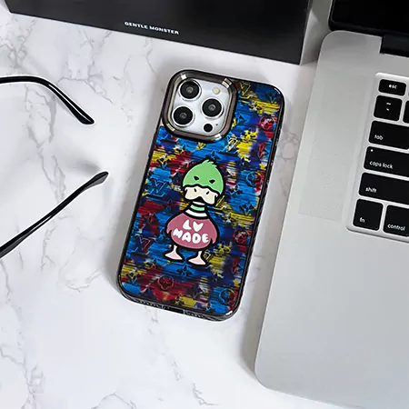 louis vuitton adorable cartoon pattern iphone case