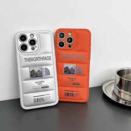 the north face snow mountain down jacket iphone case