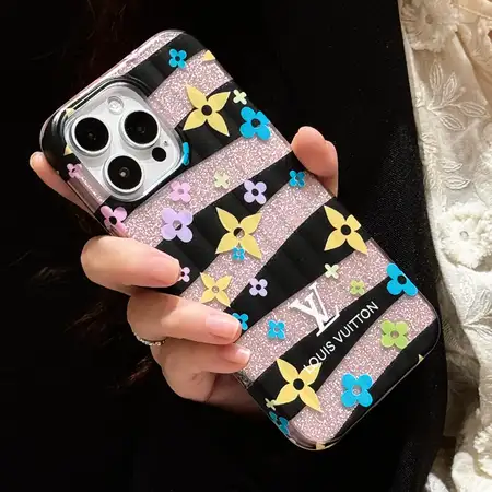 chanel lace lv black wave iphone case