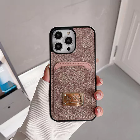 coach card holder iphone case